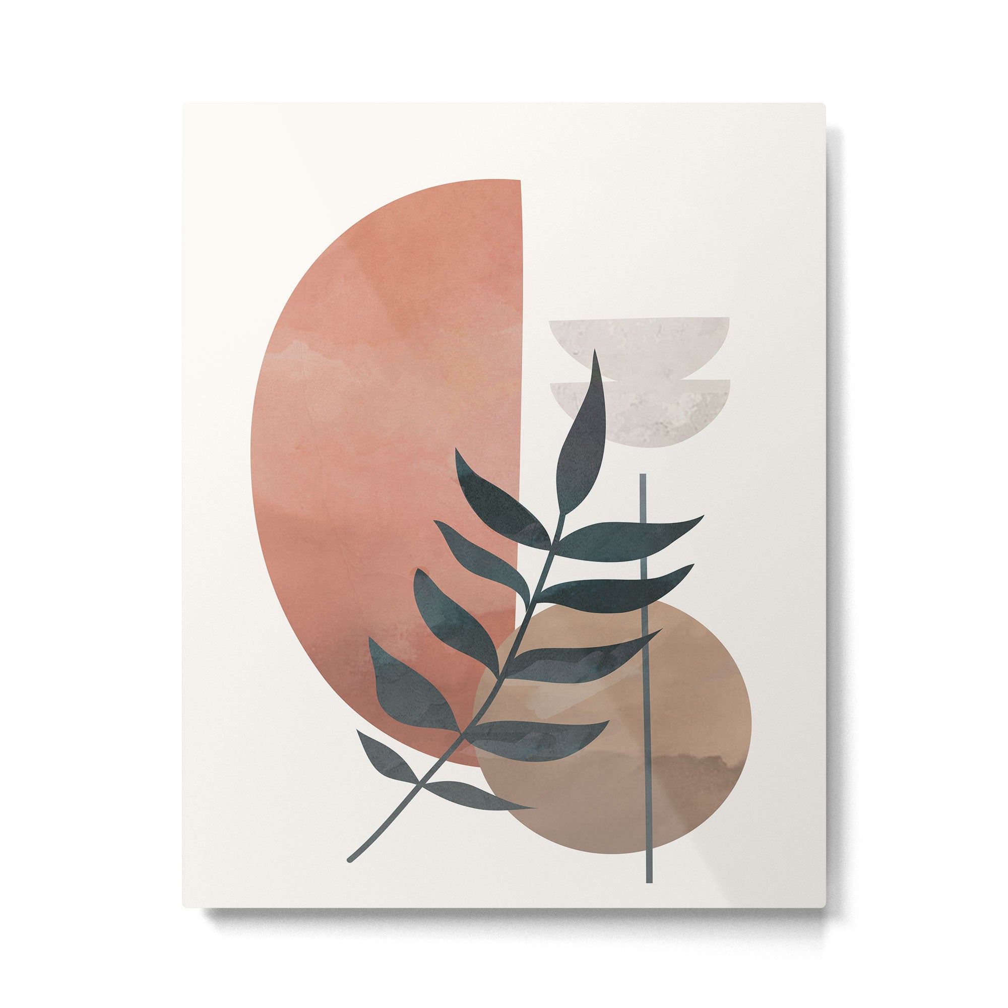 Abstract Rock Geometry 12 Metal Print | TeksDecor