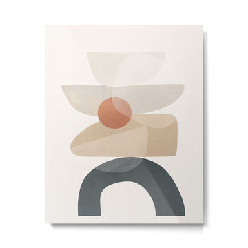 Balancing Elements IV Metal Print | TeksDecor