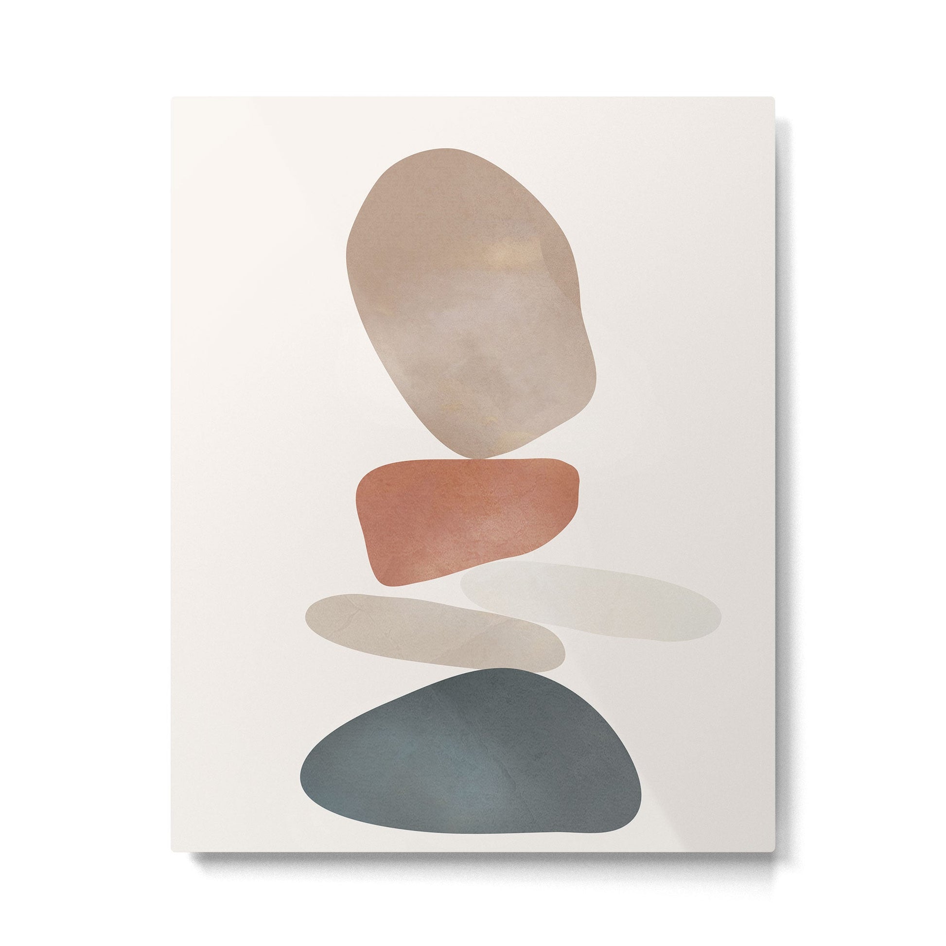 Balancing Stones 25 Metal Print | TeksDecor