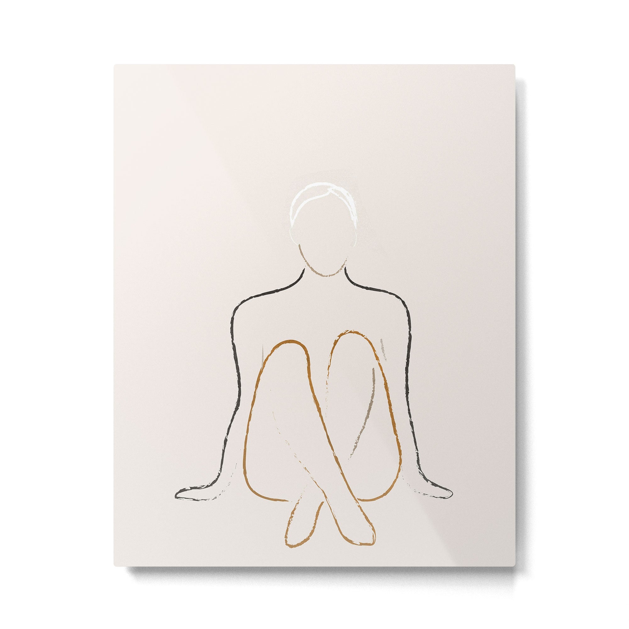 Harmony 01 Metal Print | TeksDecor