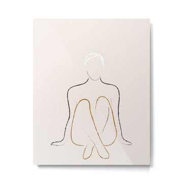 Harmony 01 Metal Print | TeksDecor