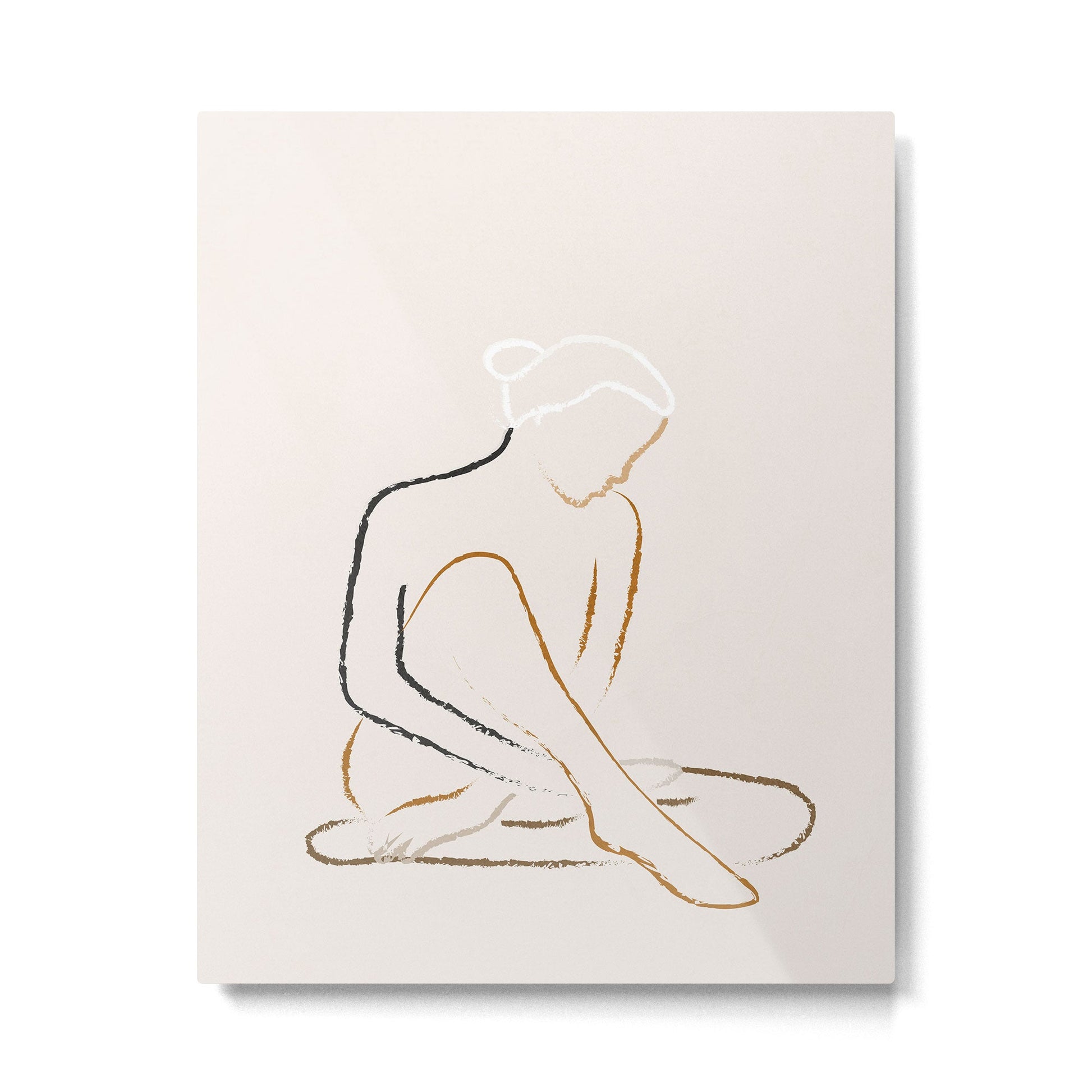 Harmony 04 Metal Print | TeksDecor