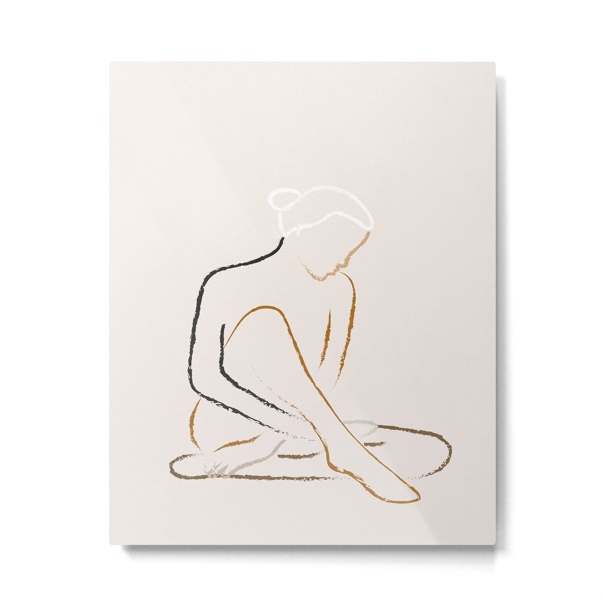 Harmony 04 Metal Print | TeksDecor