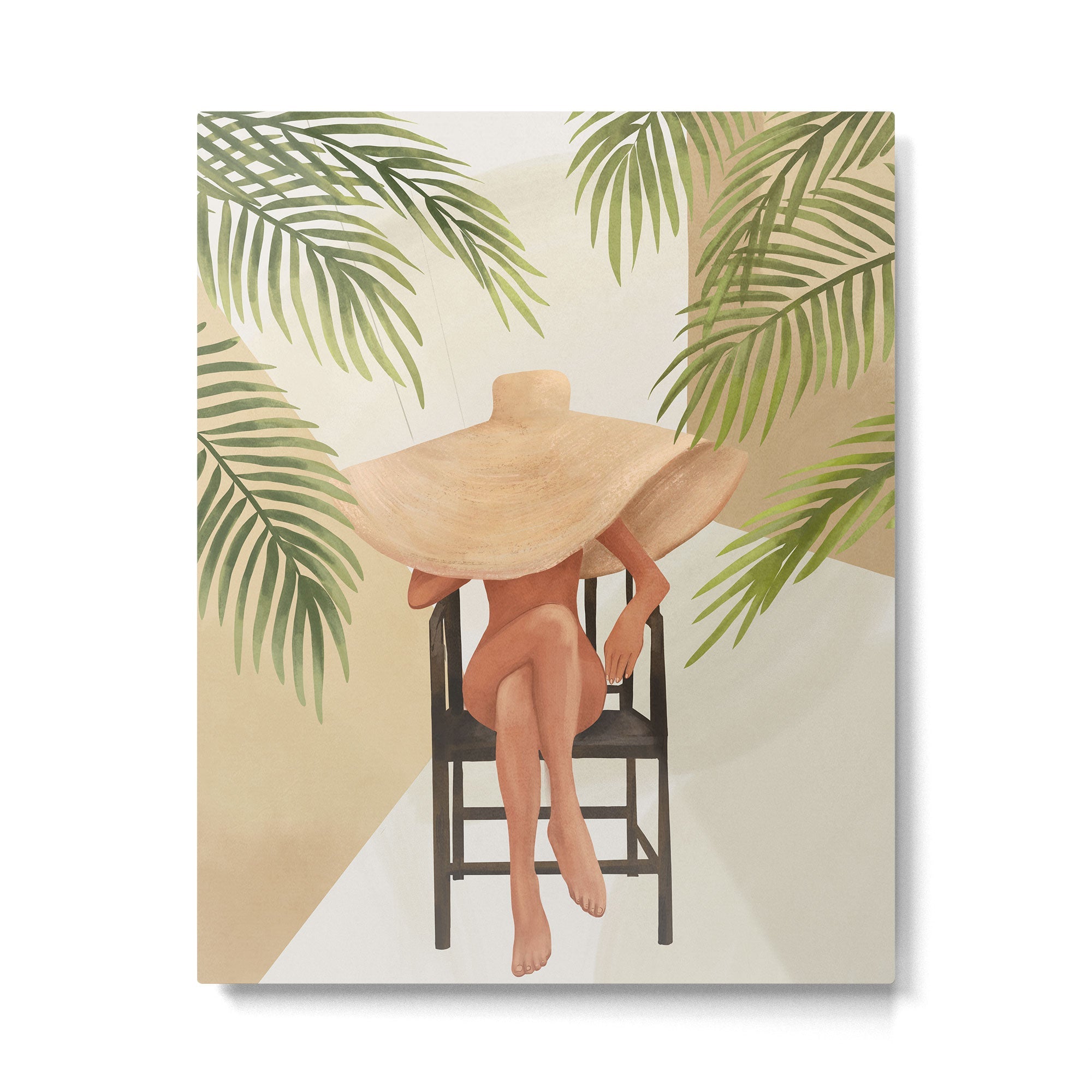 Hat 11 Metal Print | TeksDecor