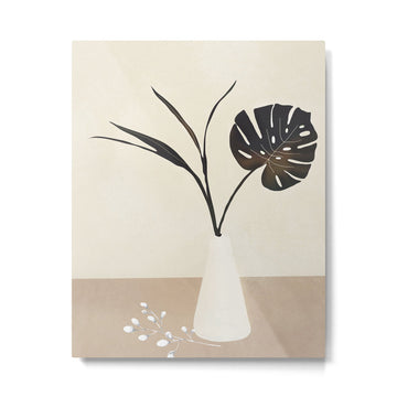 Monstera Decoration Metal Print | TeksDecor