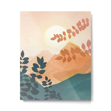 Morning in The Mountains Metal Print | TeksDecor