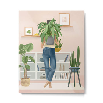 My Little Garden I Metal Print | TeksDecor