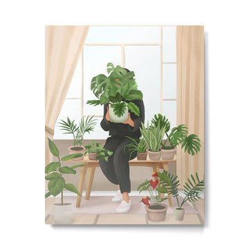 My Little Garden II Metal Print | TeksDecor