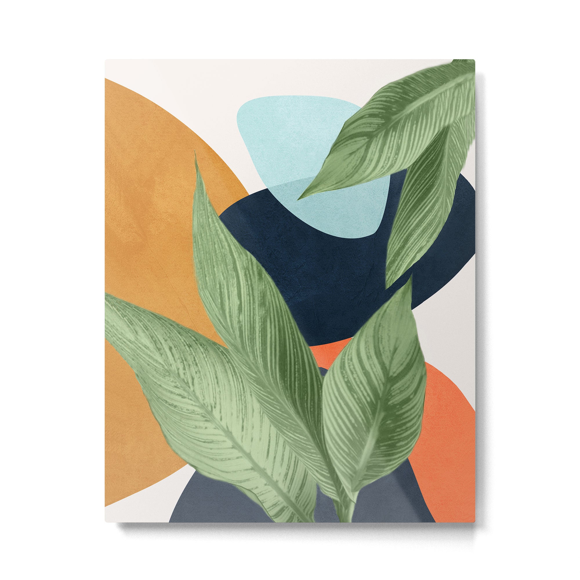 Nature Geometry VIII Metal Print | TeksDecor