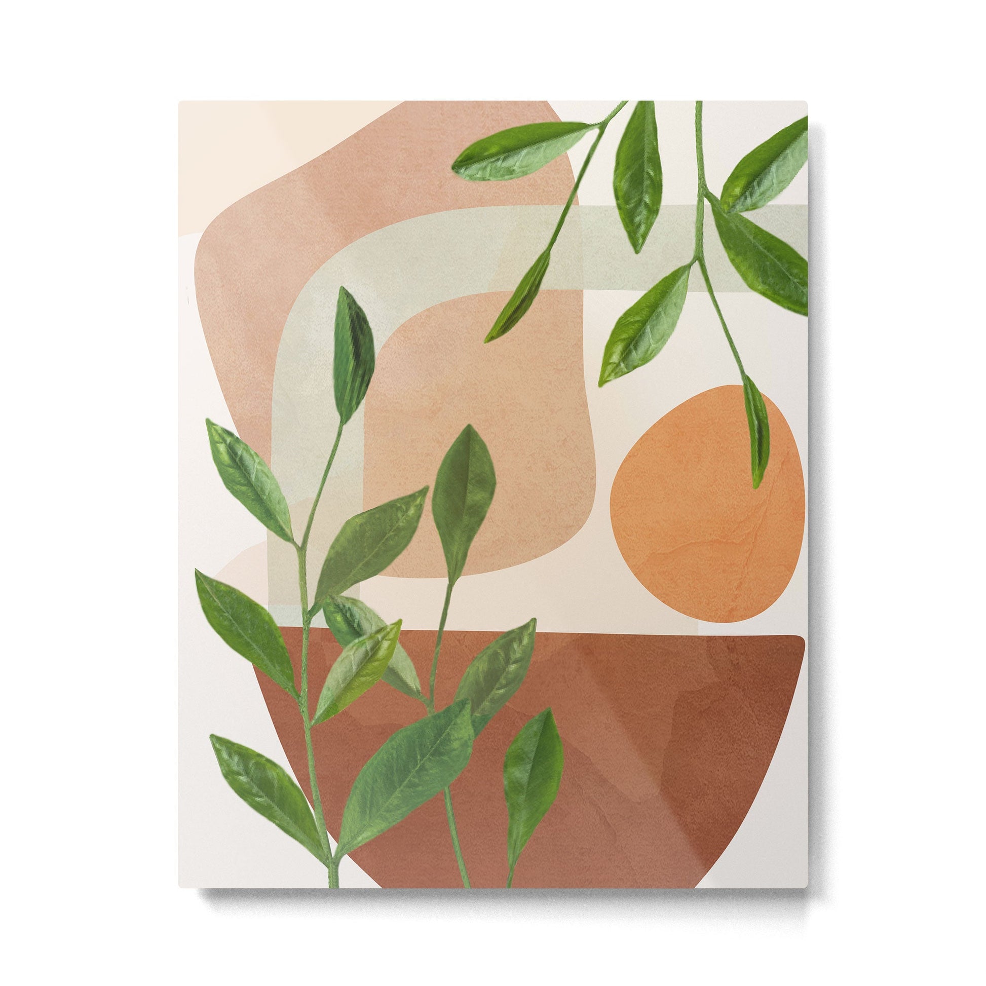 Nature Geometry XI Metal Print | TeksDecor