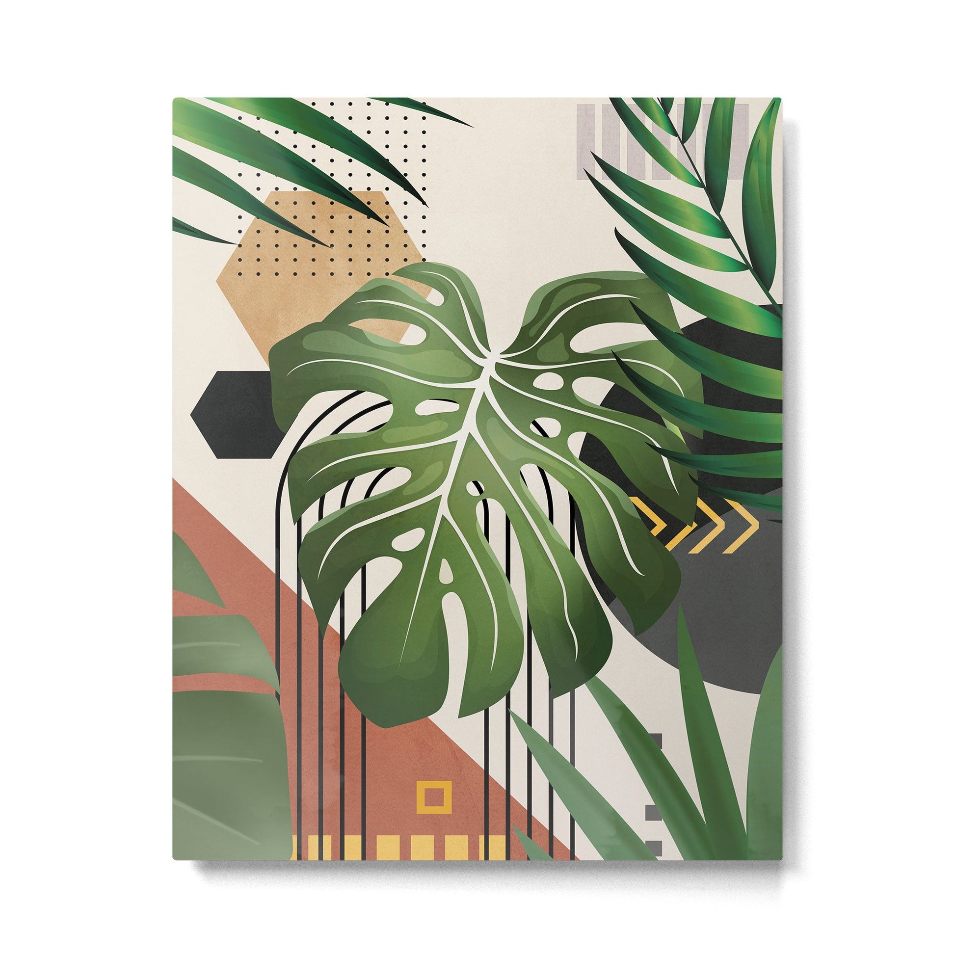 Nature Geometry XVI Metal Print | TeksDecor