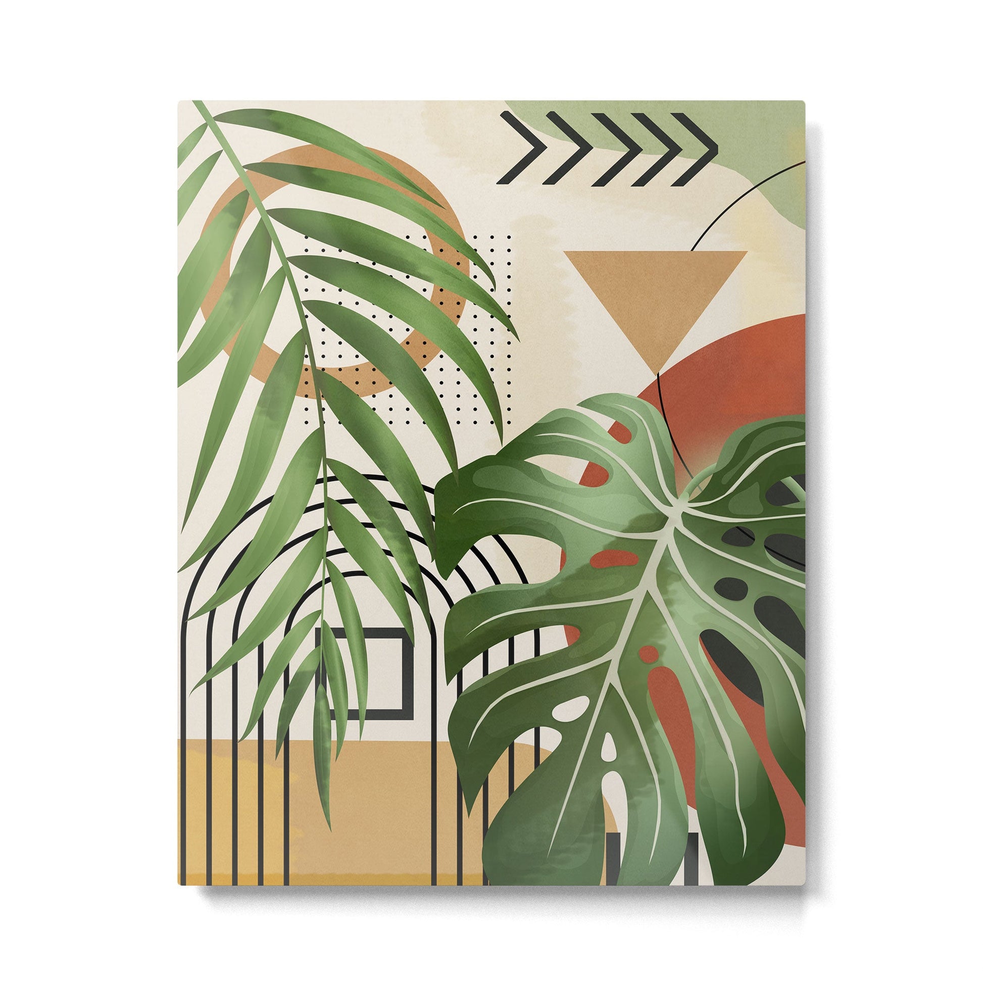 Nature Geometry XVII Metal Print | TeksDecor