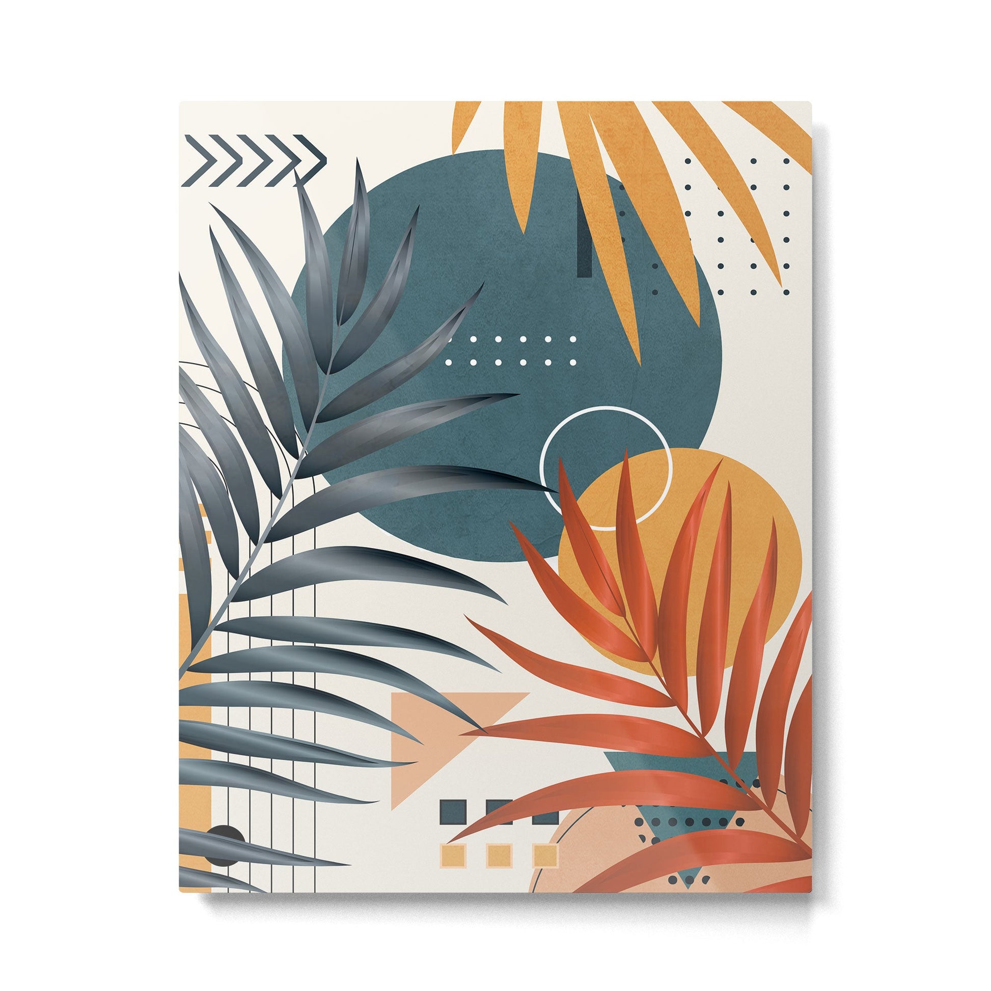 Nature Geometry XX Metal Print | TeksDecor