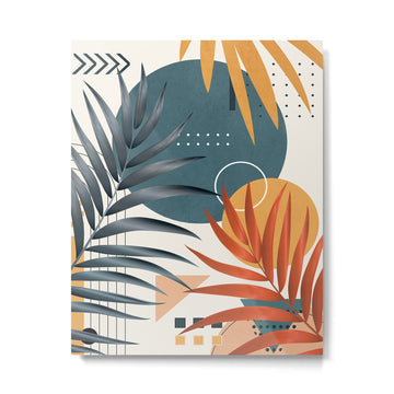 Nature Geometry XX Metal Print | TeksDecor