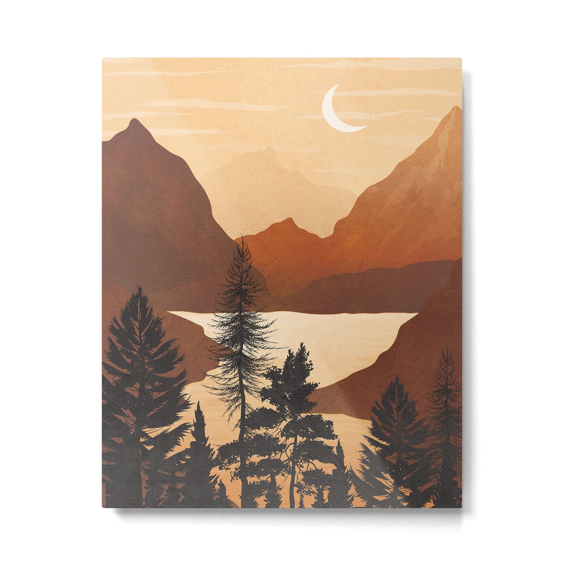 River Canyon Metal Print | TeksDecor