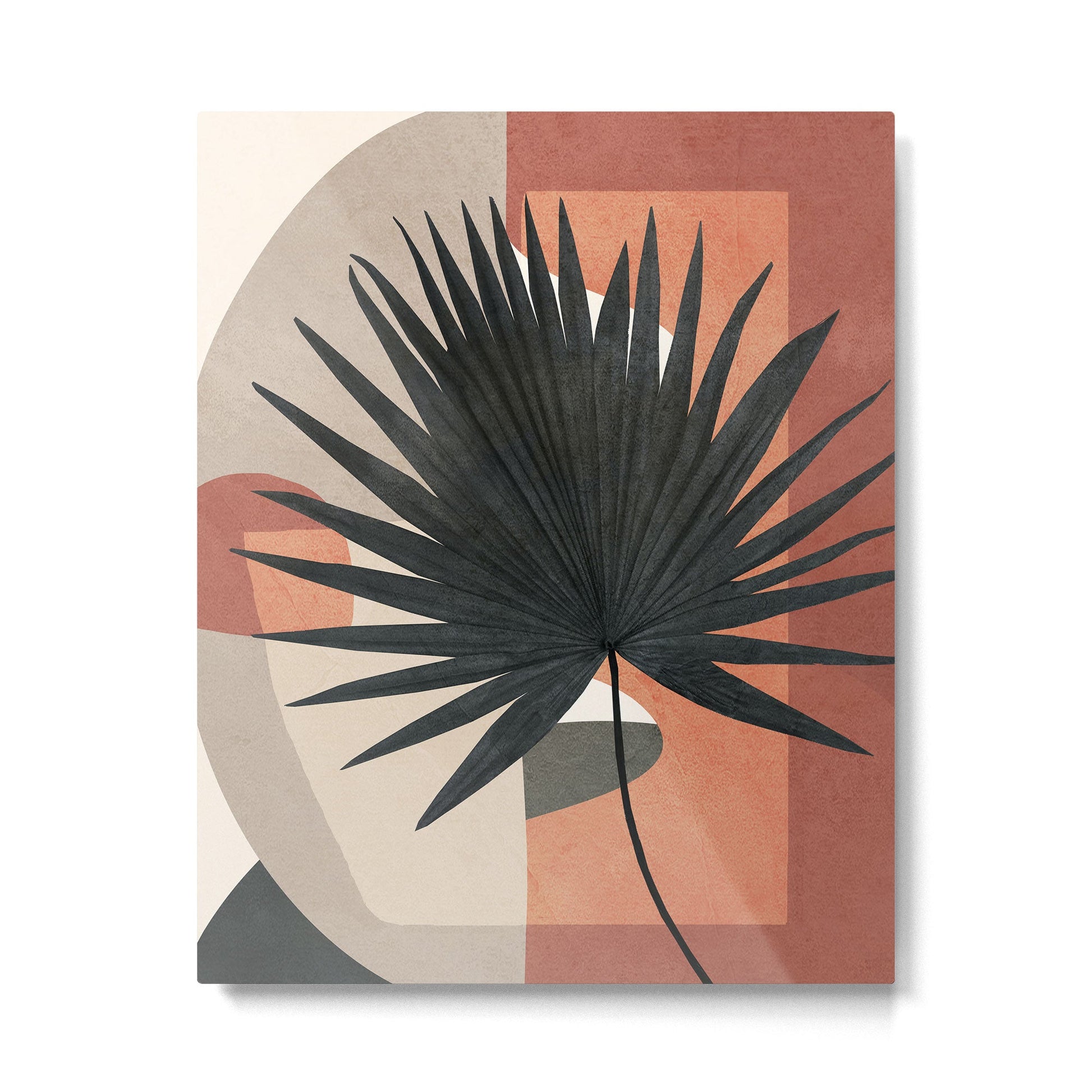 Soft Shapes VII Metal Print | TeksDecor