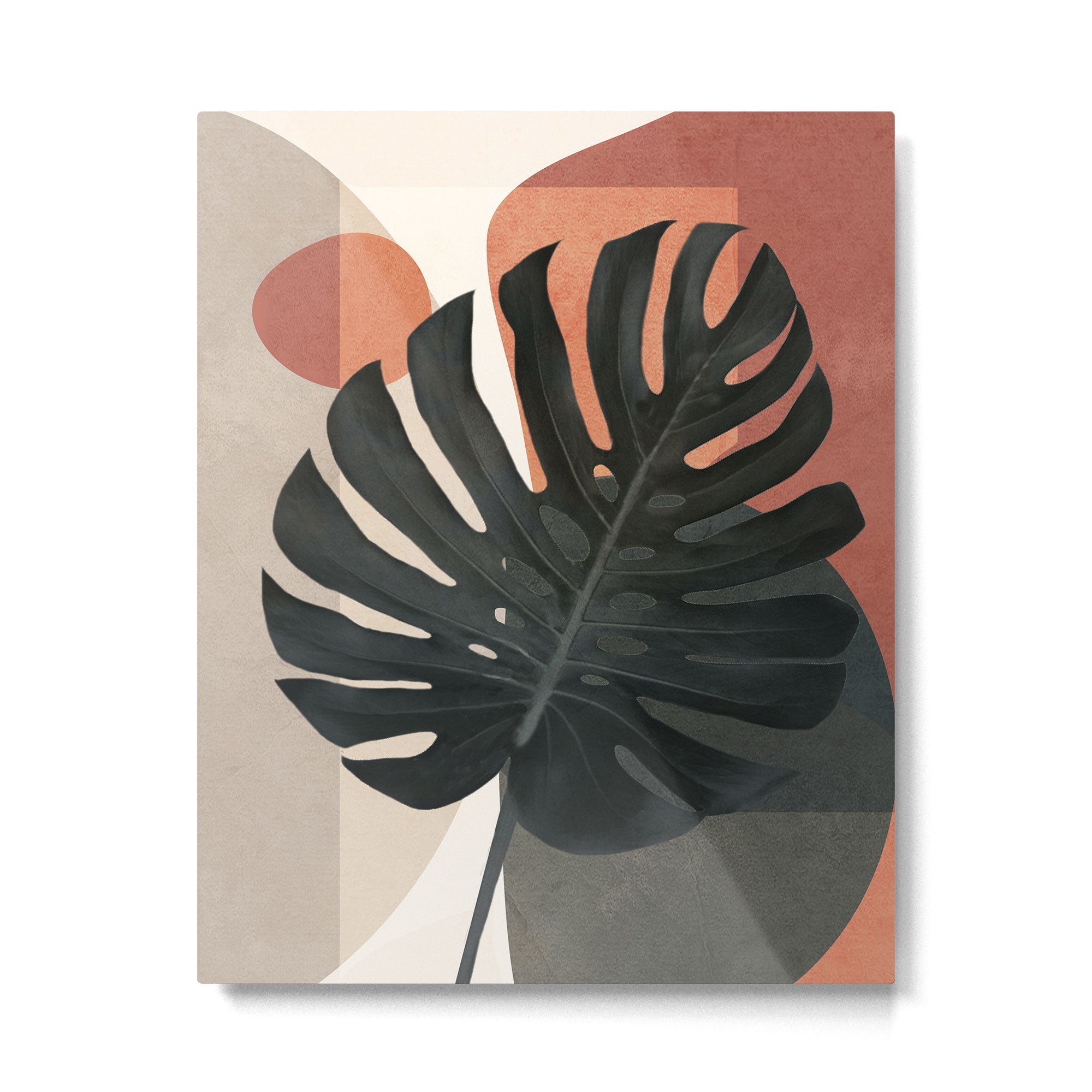 Soft Shapes VIII Metal Print | TeksDecor