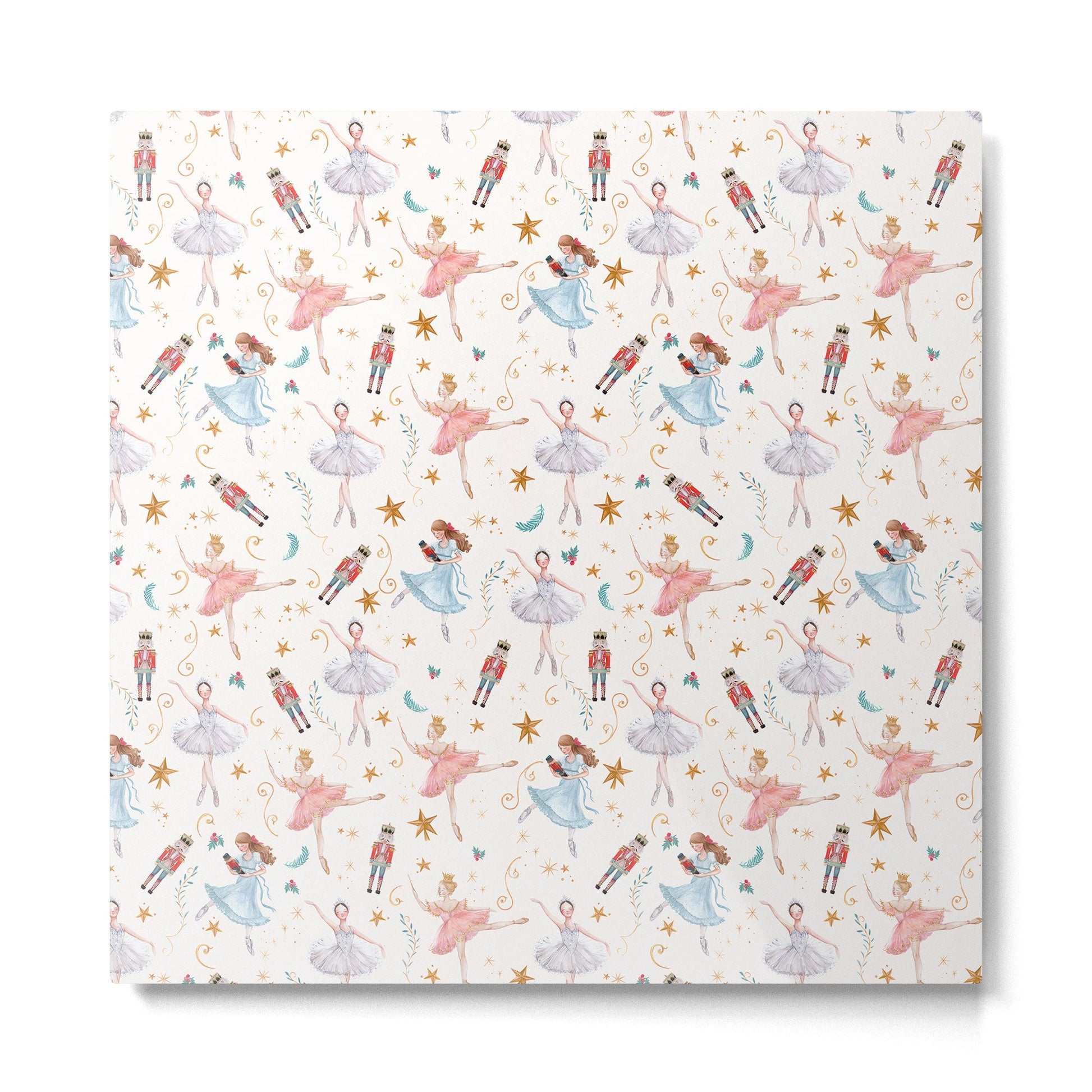 Christmas ballet Metal Print | TeksDecor