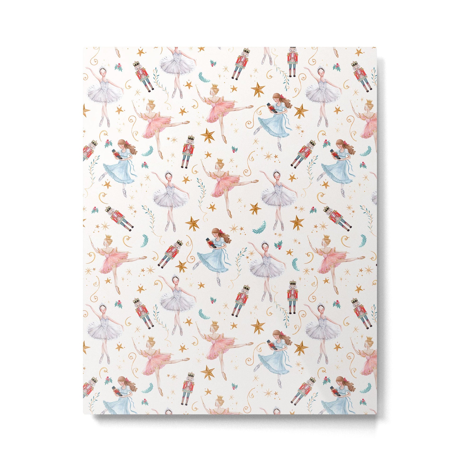 Christmas ballet Metal Print | TeksDecor