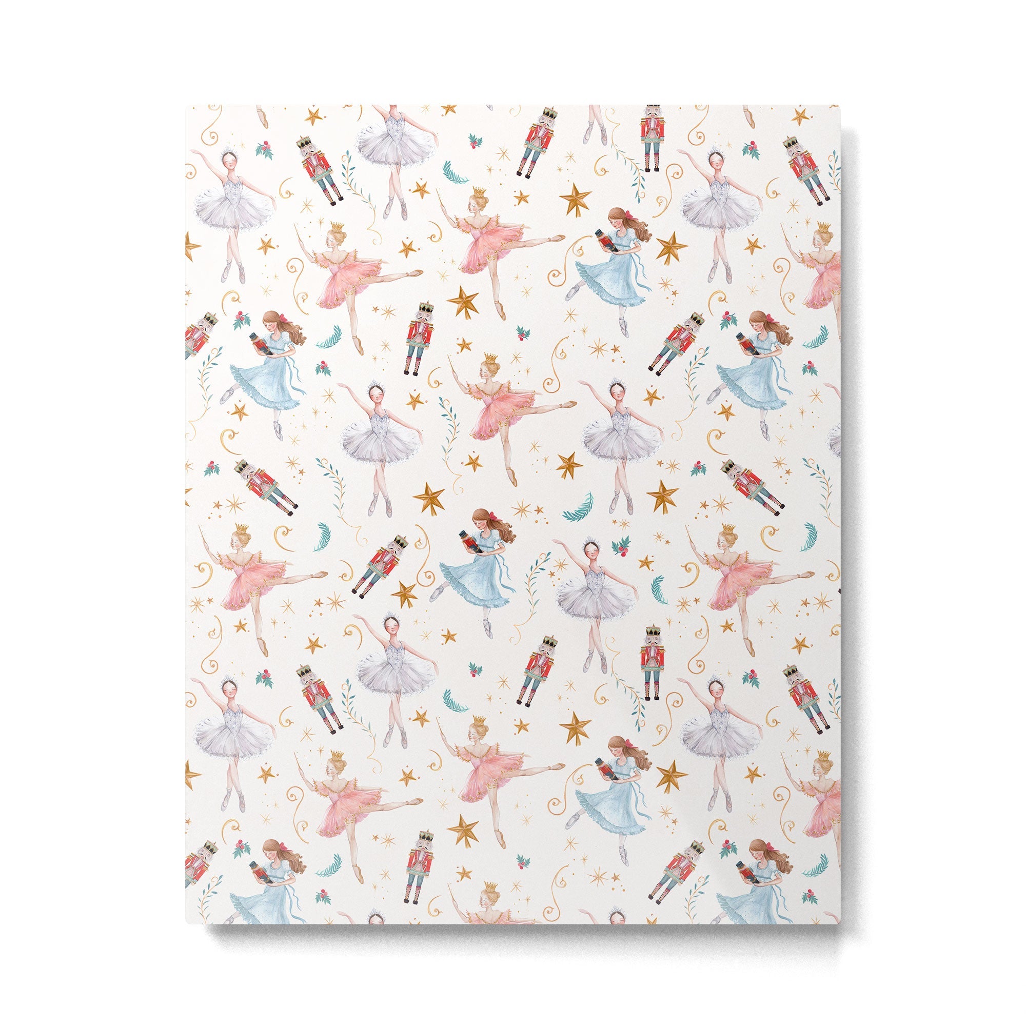 Christmas ballet Metal Print | TeksDecor
