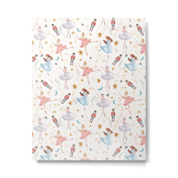 Christmas ballet Metal Print | TeksDecor