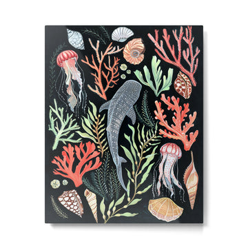 Whale shark Metal Print | TeksDecor