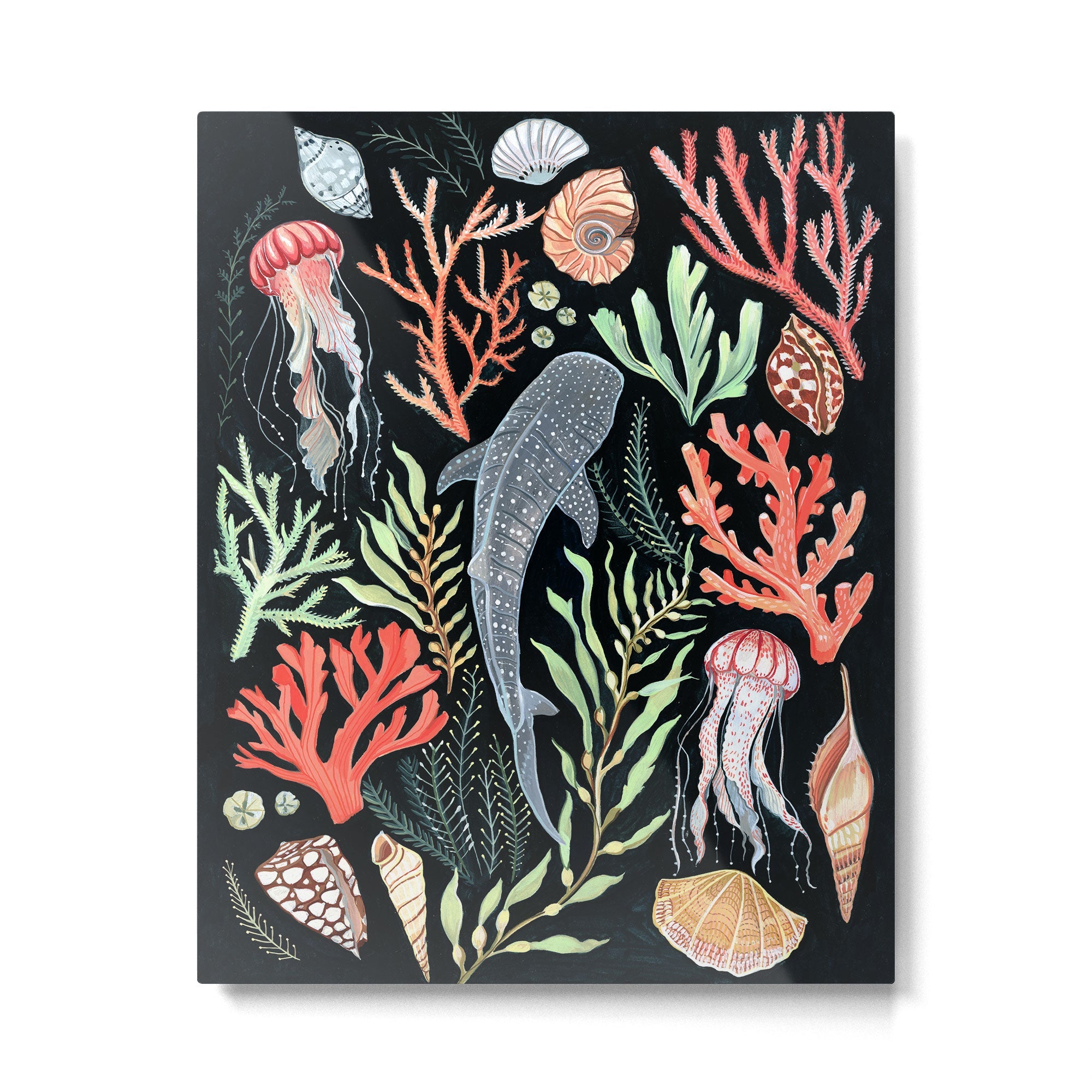 Whale shark Metal Print | TeksDecor