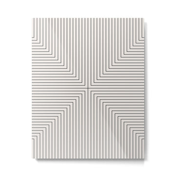 Angular Lines I Metal Print | TeksDecor