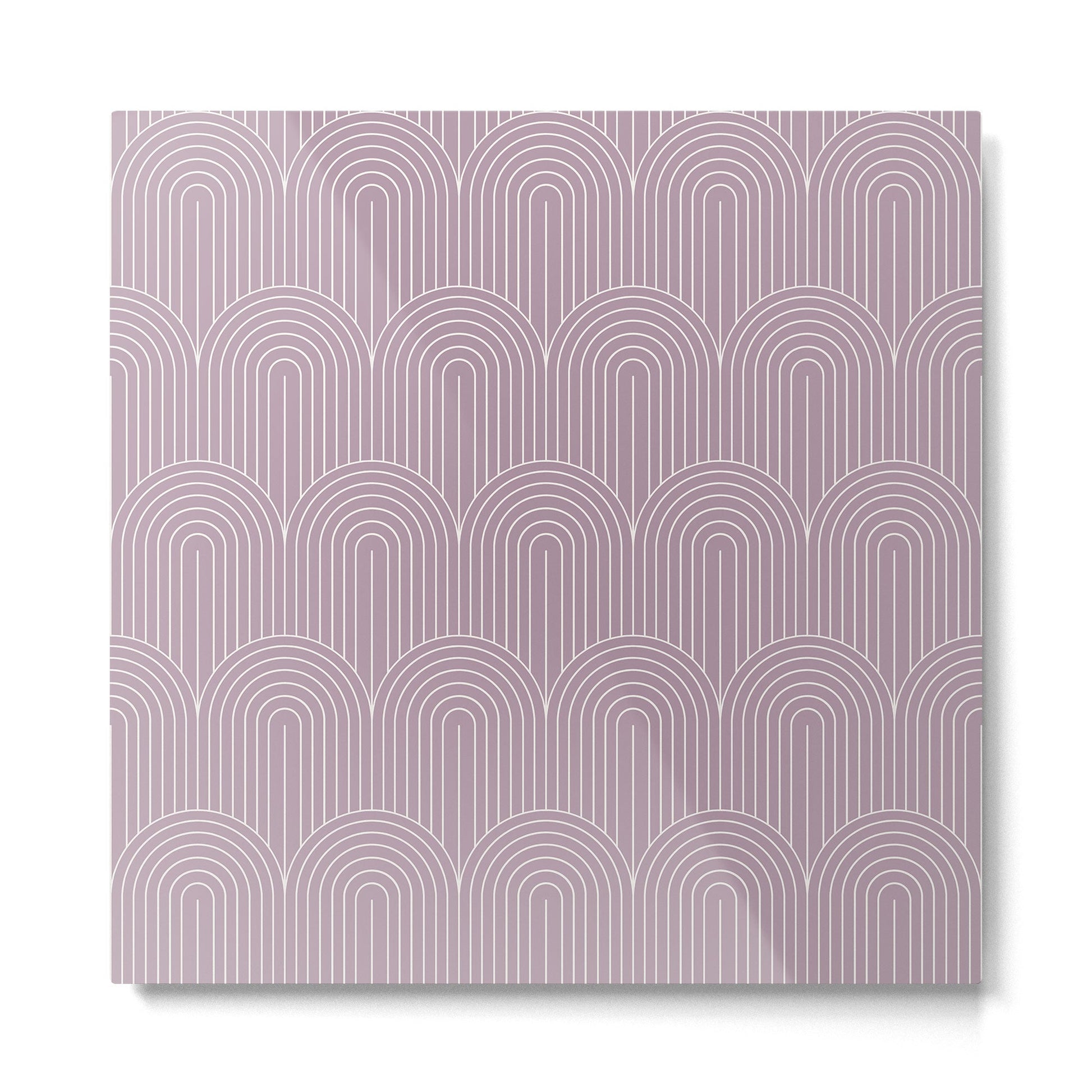 Art Deco Arch Pattern LII Metal Print | TeksDecor