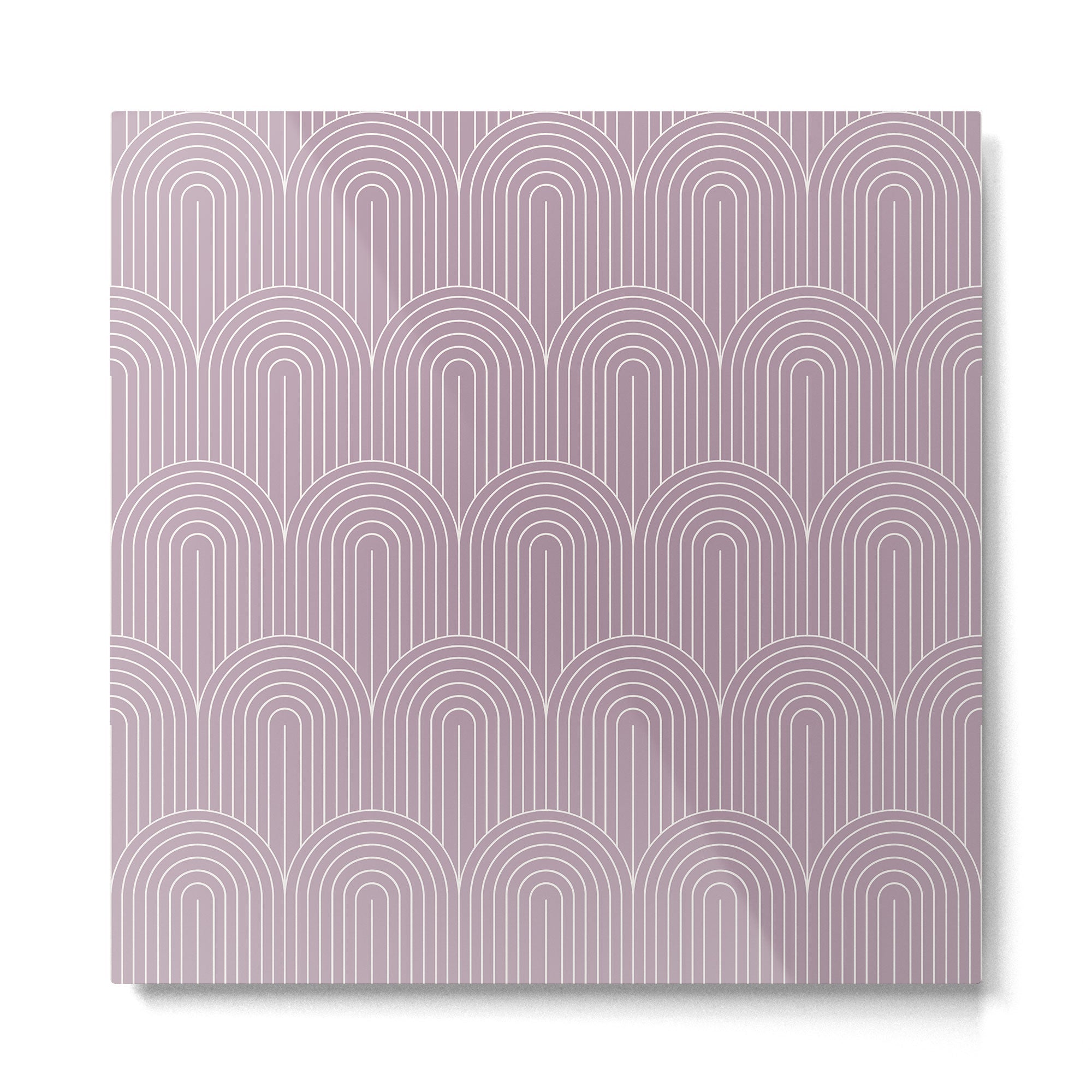 Art Deco Arch Pattern LII Metal Print | TeksDecor