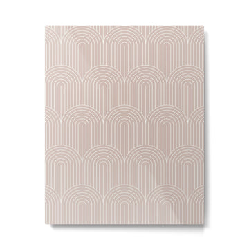 Art Deco Arch Pattern LV Metal Print | TeksDecor