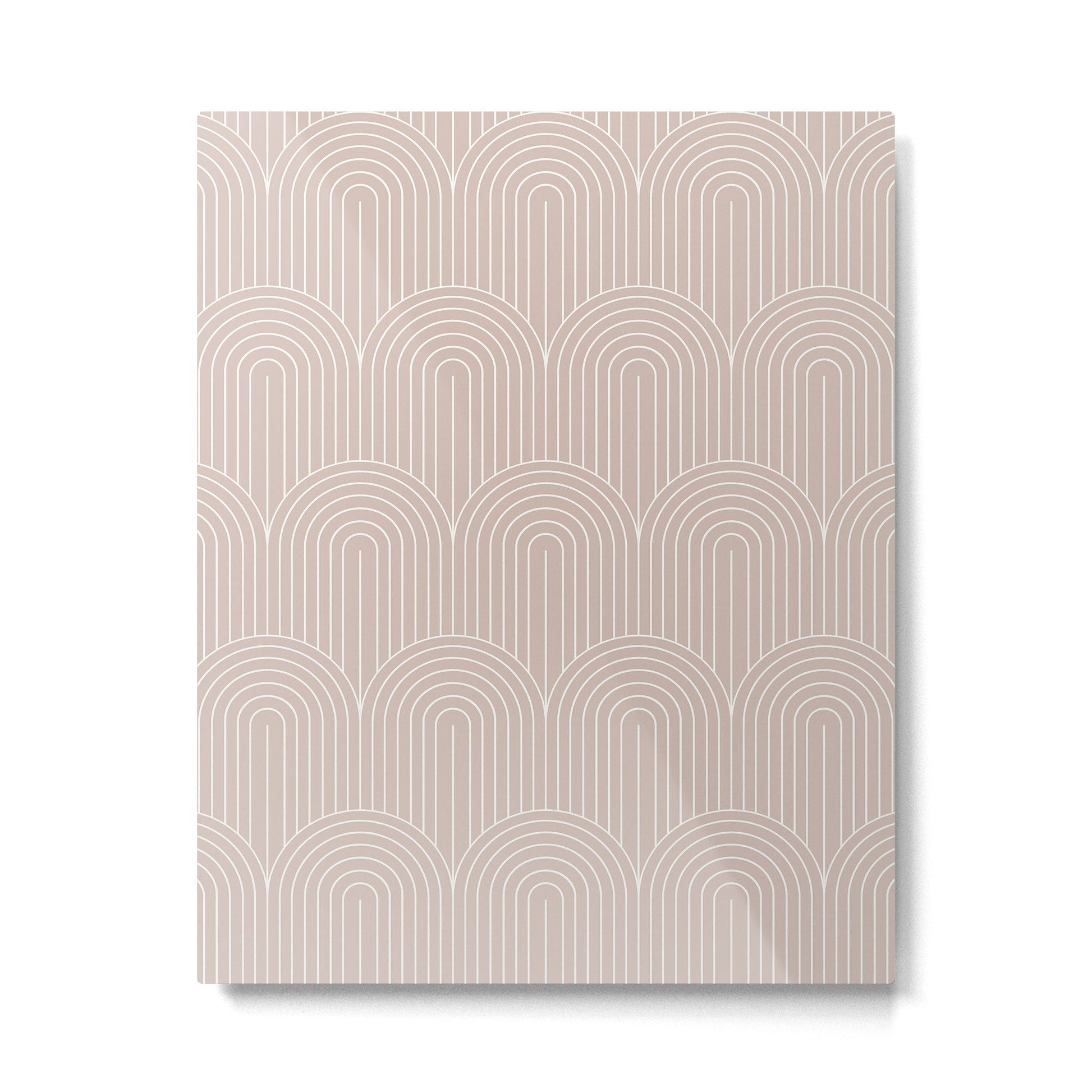 Art Deco Arch Pattern LV Metal Print | TeksDecor