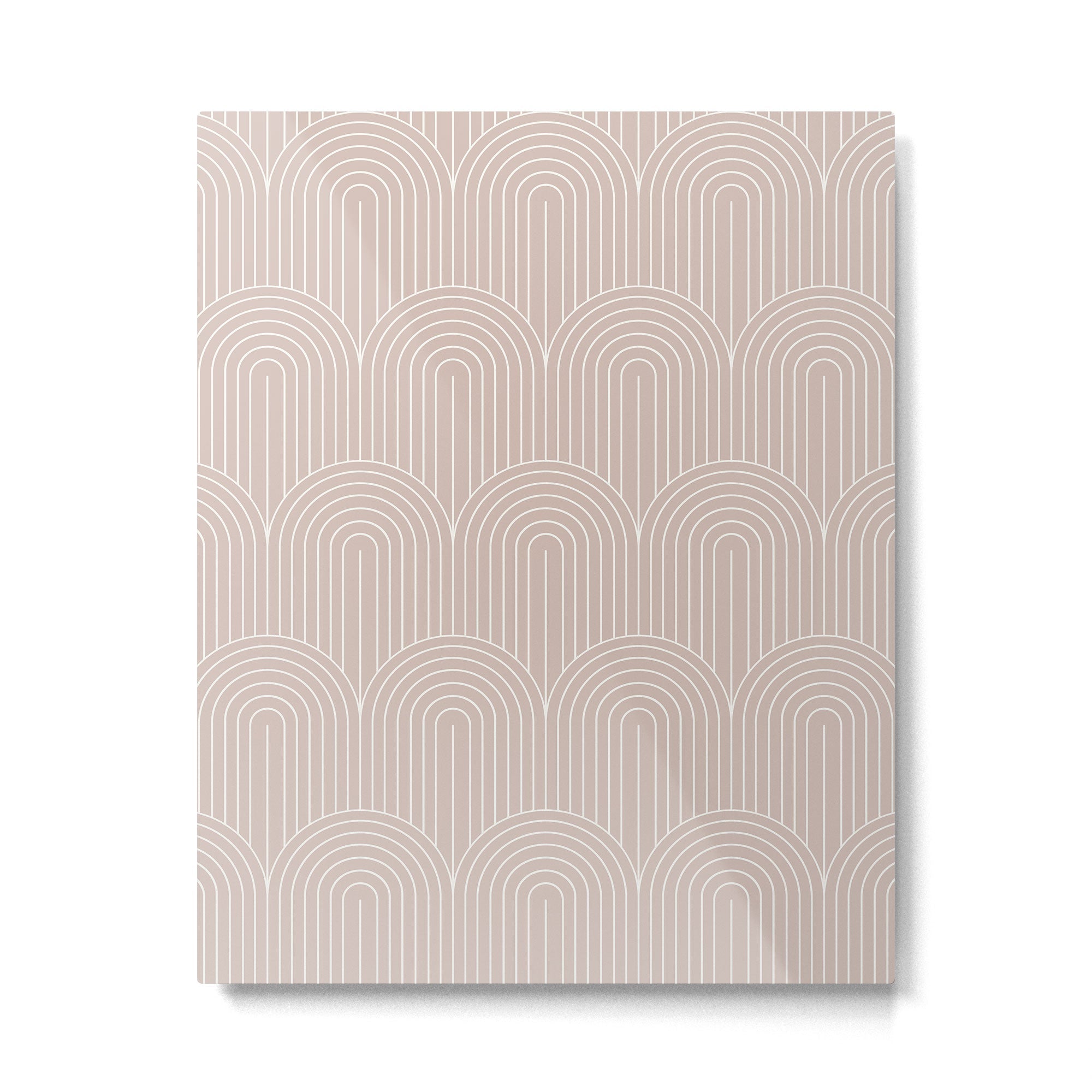 Art Deco Arch Pattern LV Metal Print | TeksDecor