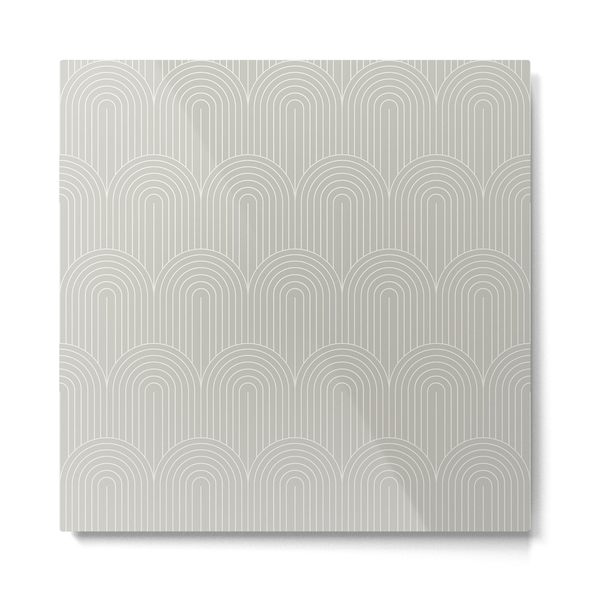 Art Deco Arch Pattern LXI Metal Print | TeksDecor