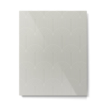 Art Deco Arch Pattern LXI Metal Print | TeksDecor