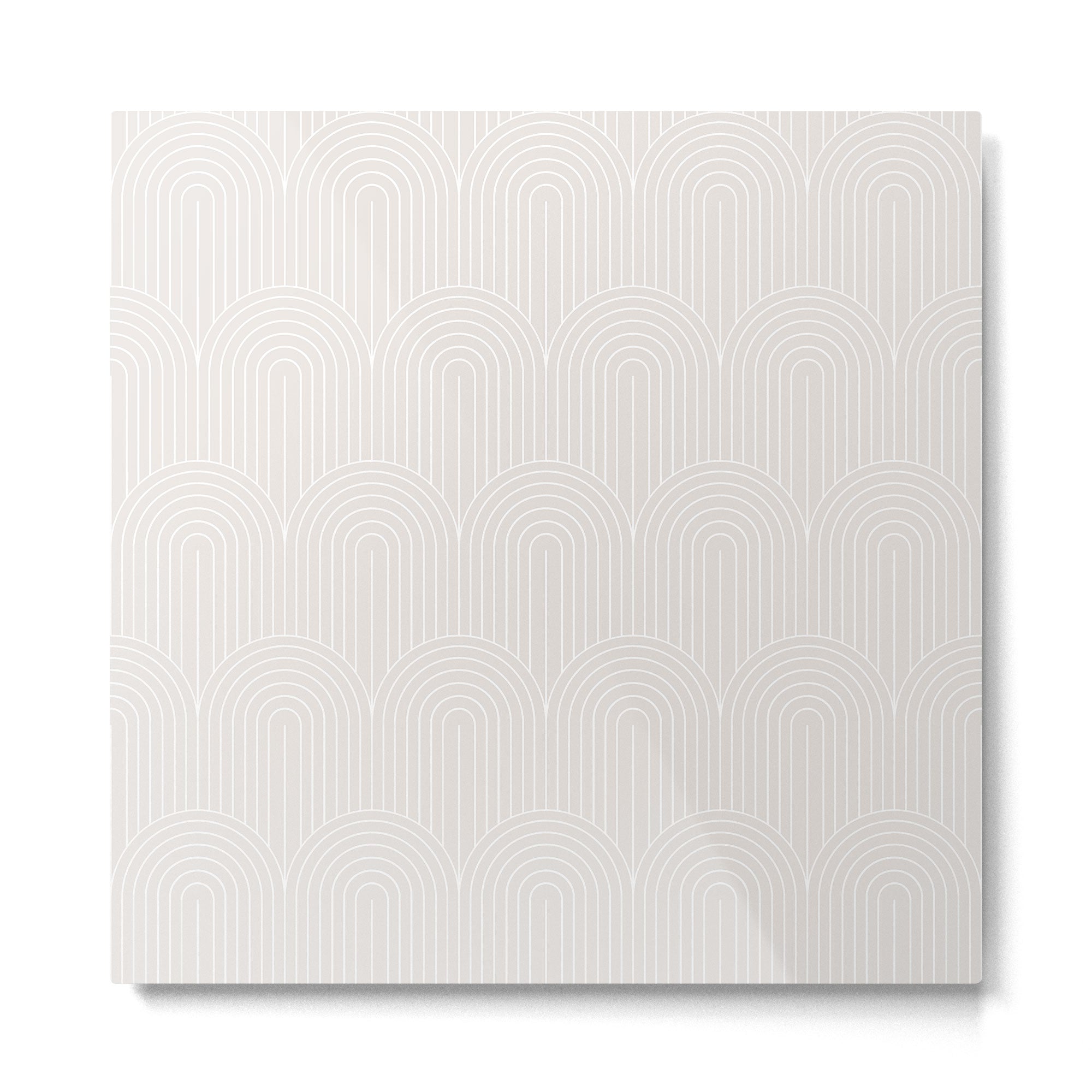 Art Deco Arch Pattern LXII Metal Print | TeksDecor