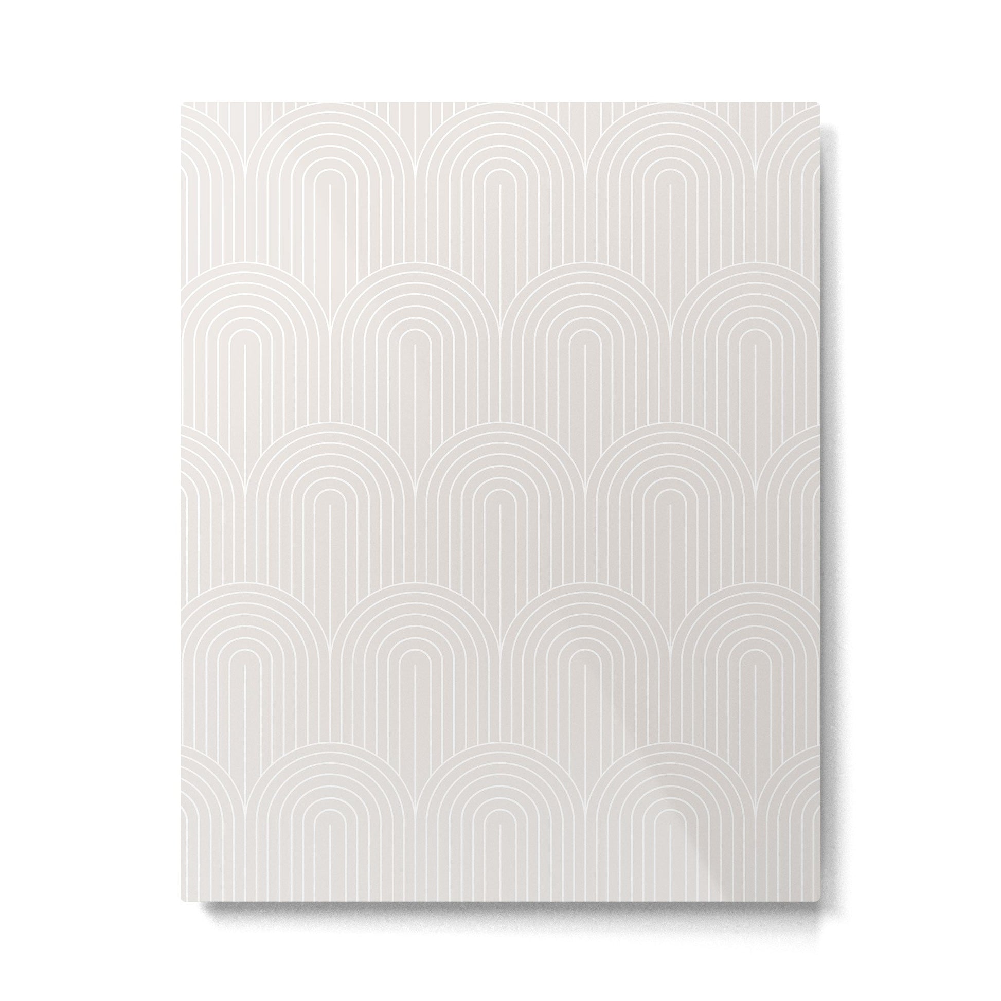 Art Deco Arch Pattern LXII Metal Print | TeksDecor