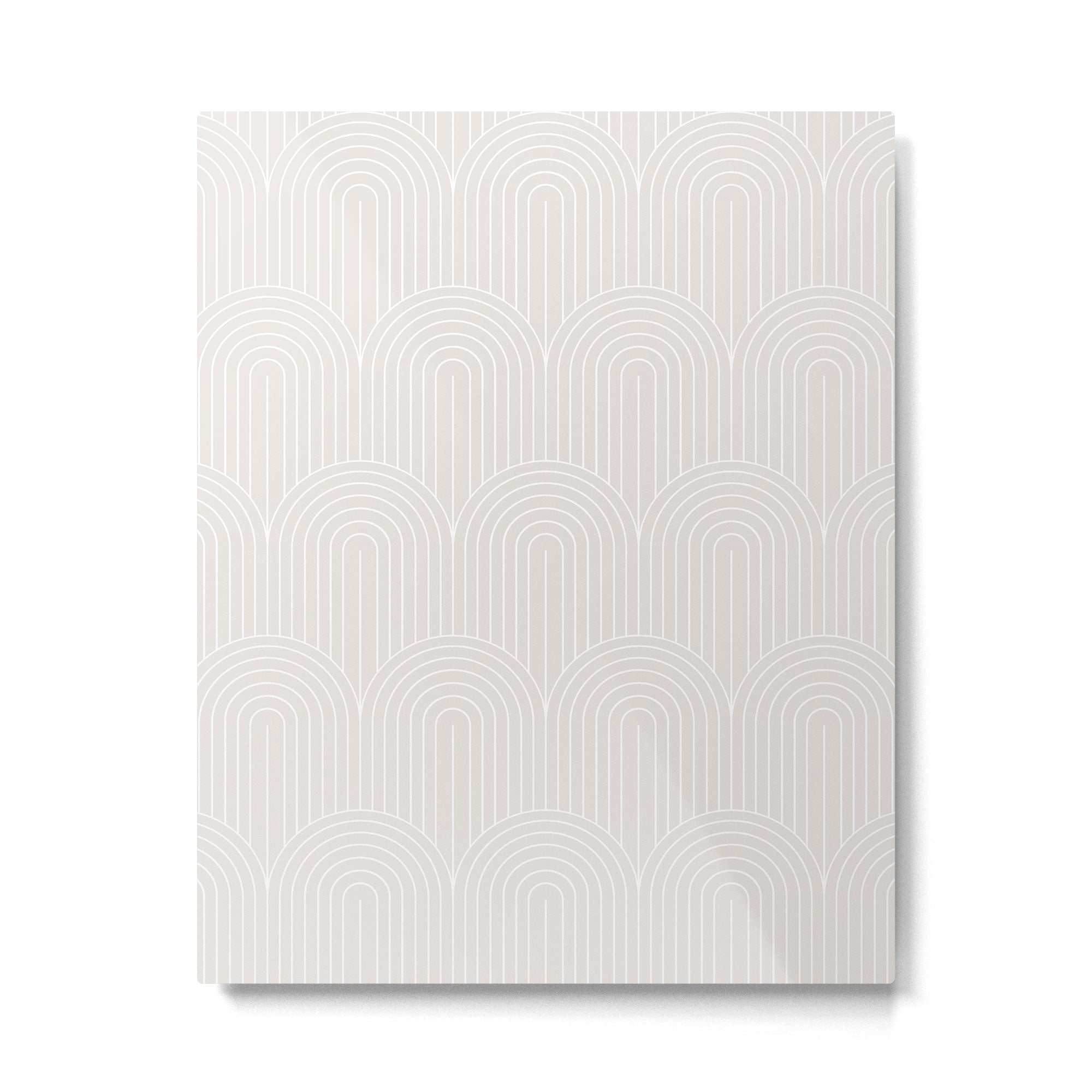 Art Deco Arch Pattern LXII Metal Print | TeksDecor