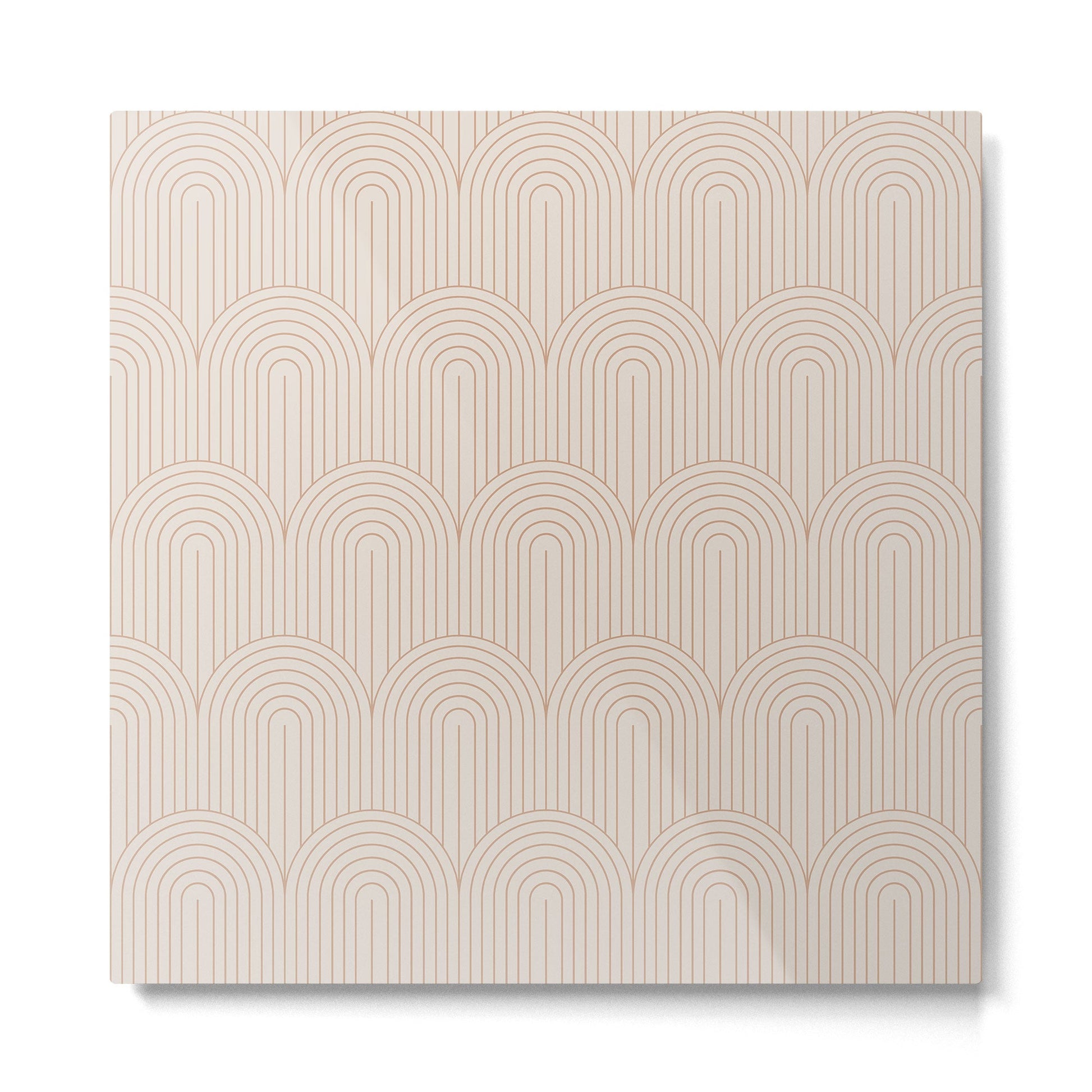 Art Deco Arch Pattern XIV Metal Print | TeksDecor