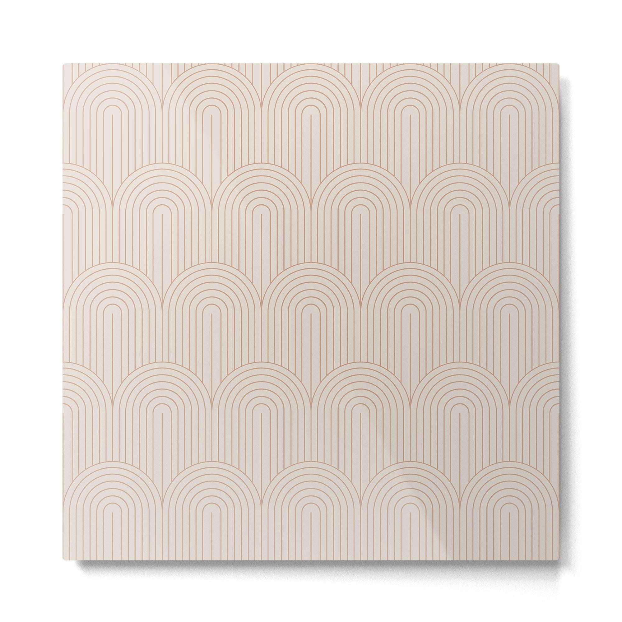 Art Deco Arch Pattern XIV Metal Print | TeksDecor