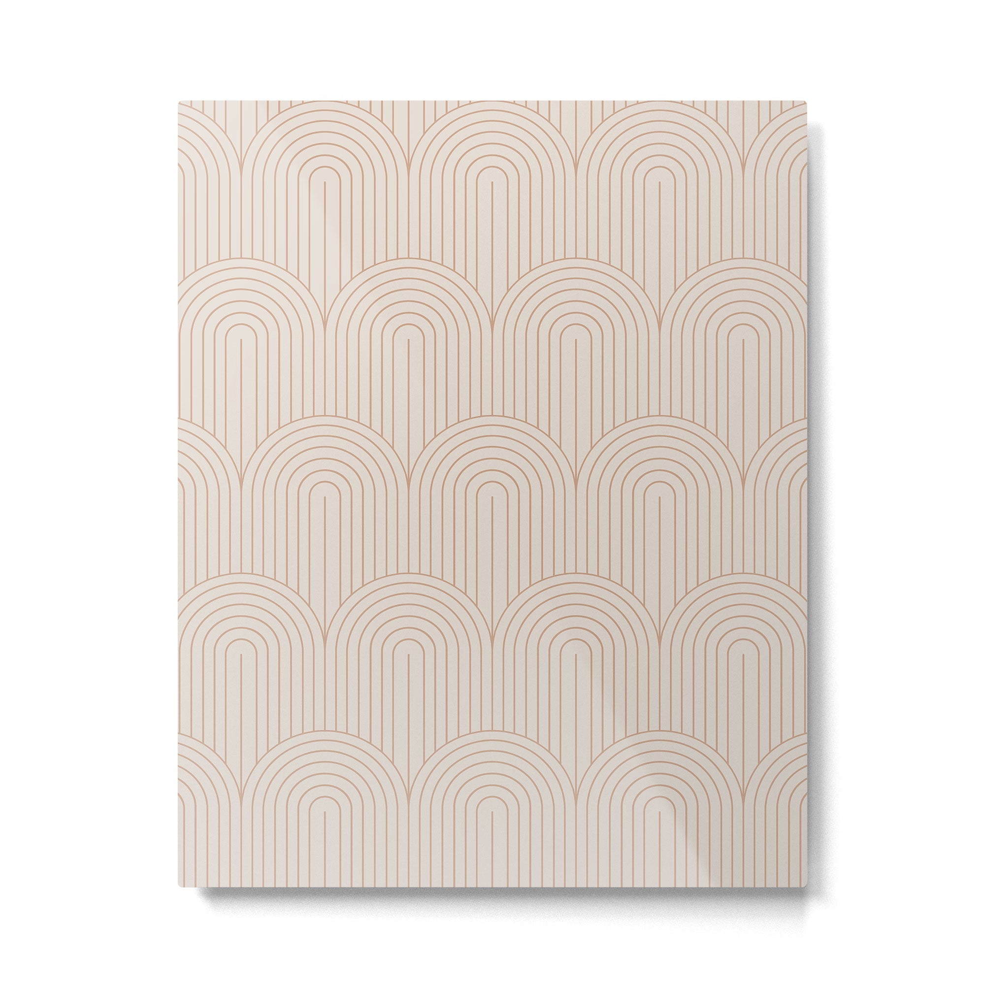 Art Deco Arch Pattern XIV Metal Print | TeksDecor