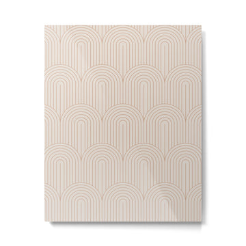 Art Deco Arch Pattern XIV Metal Print | TeksDecor