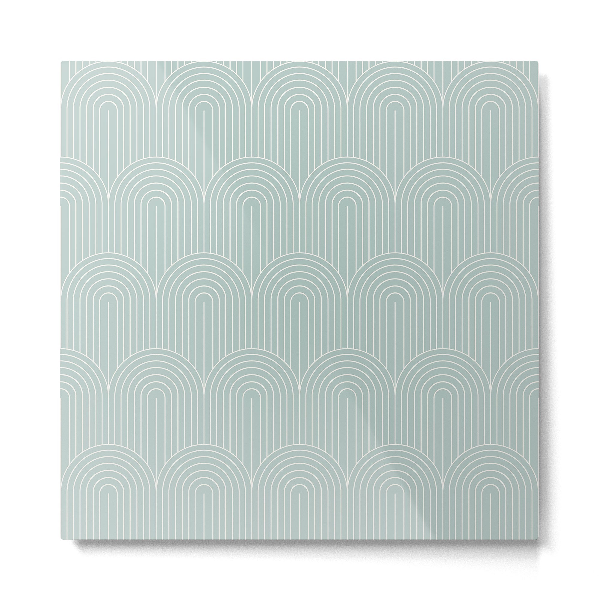 Art Deco Arch Pattern XIX Metal Print | TeksDecor