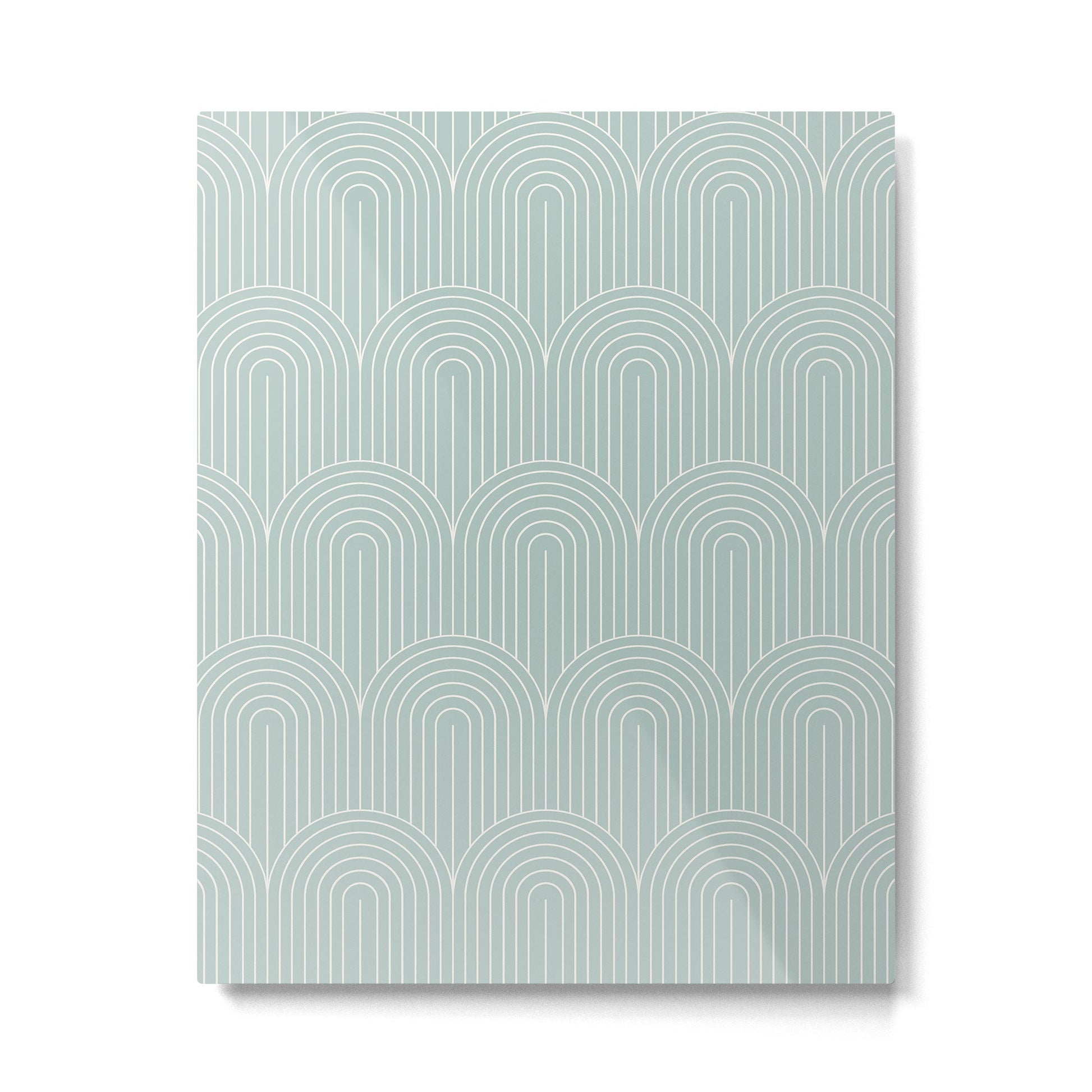 Art Deco Arch Pattern XIX Metal Print | TeksDecor