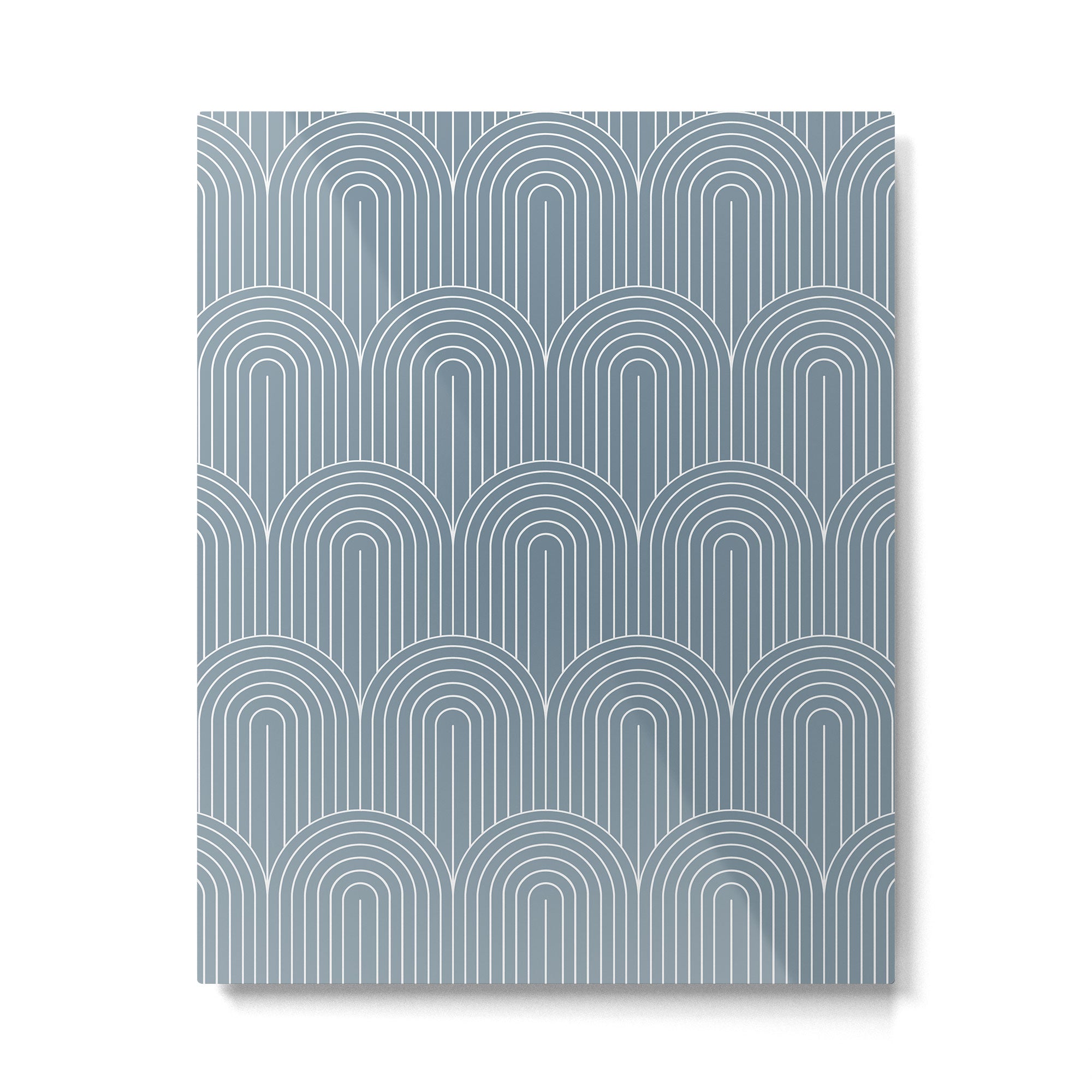 Art Deco Arch Pattern XLI Metal Print | TeksDecor