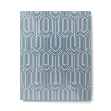 Art Deco Arch Pattern XLI Metal Print | TeksDecor