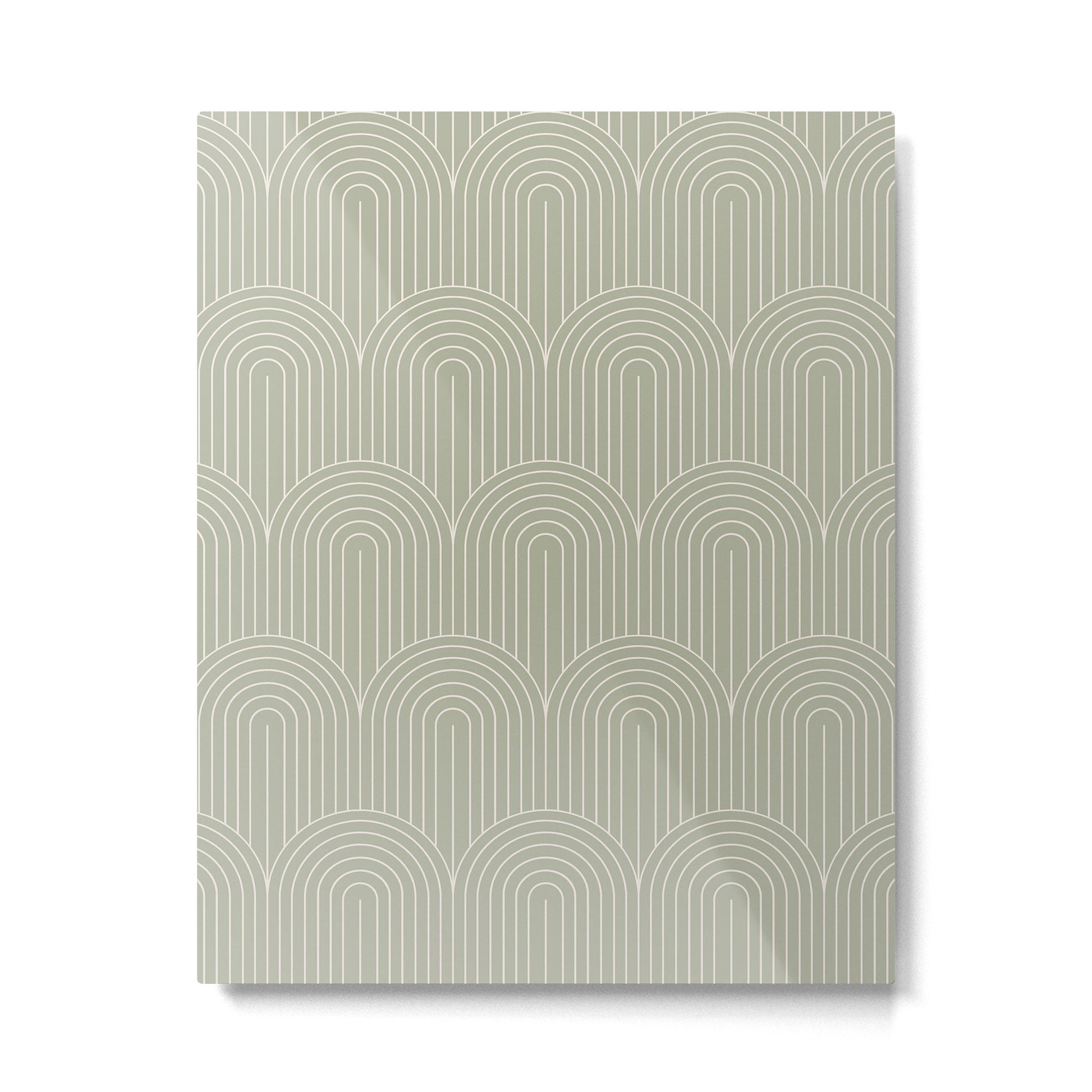 Art Deco Arch Pattern XLIII Metal Print | TeksDecor