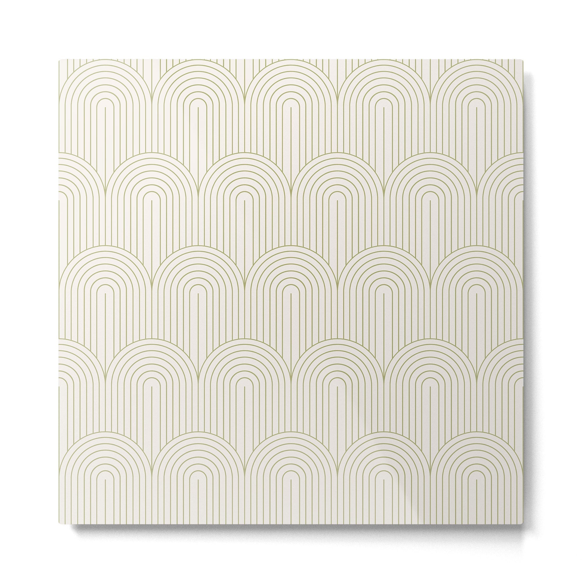 Art Deco Arch Pattern XLIV Metal Print | TeksDecor