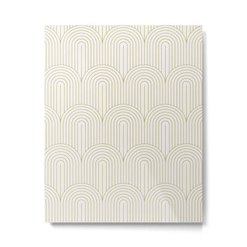 Art Deco Arch Pattern XLIV Metal Print | TeksDecor