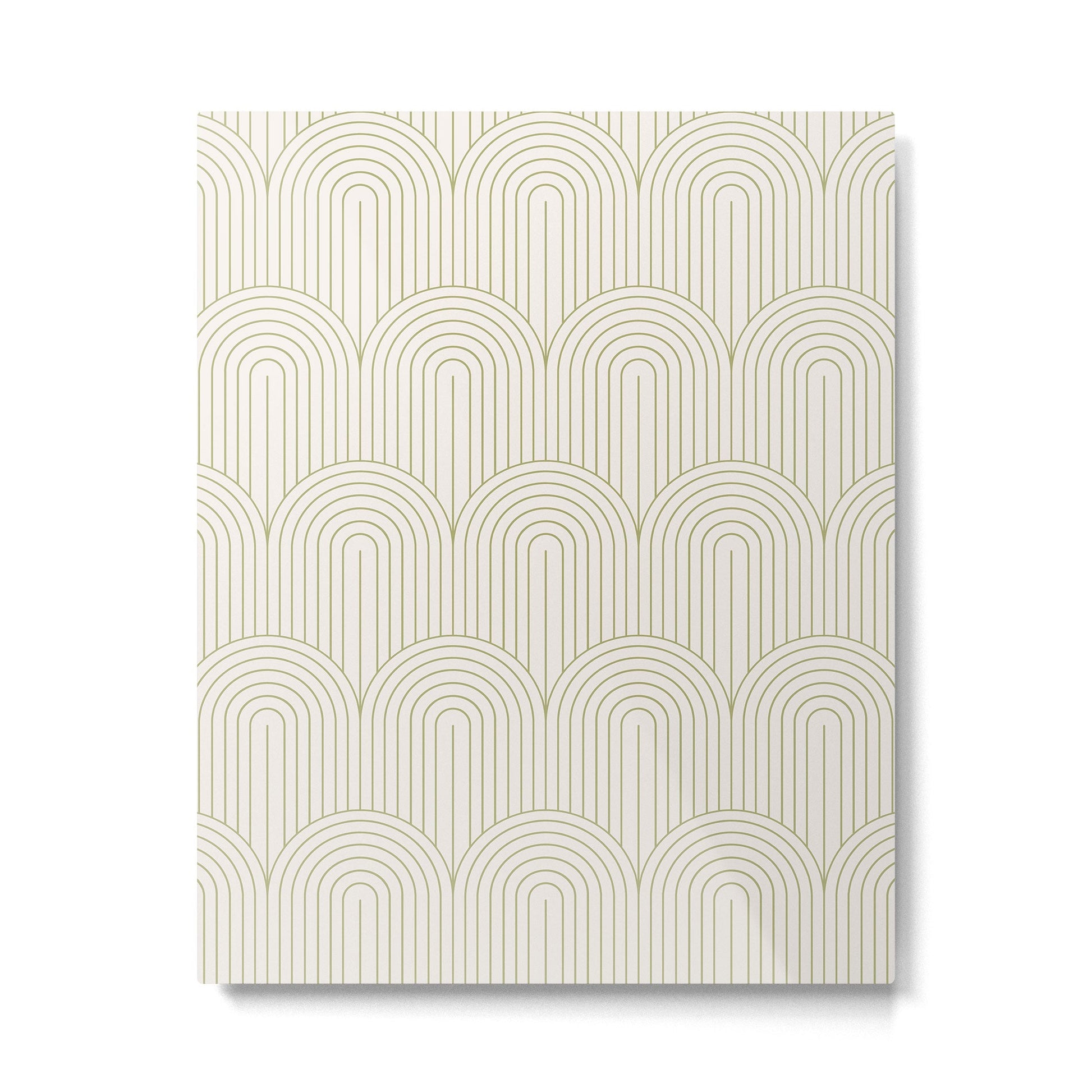 Art Deco Arch Pattern XLIV Metal Print | TeksDecor